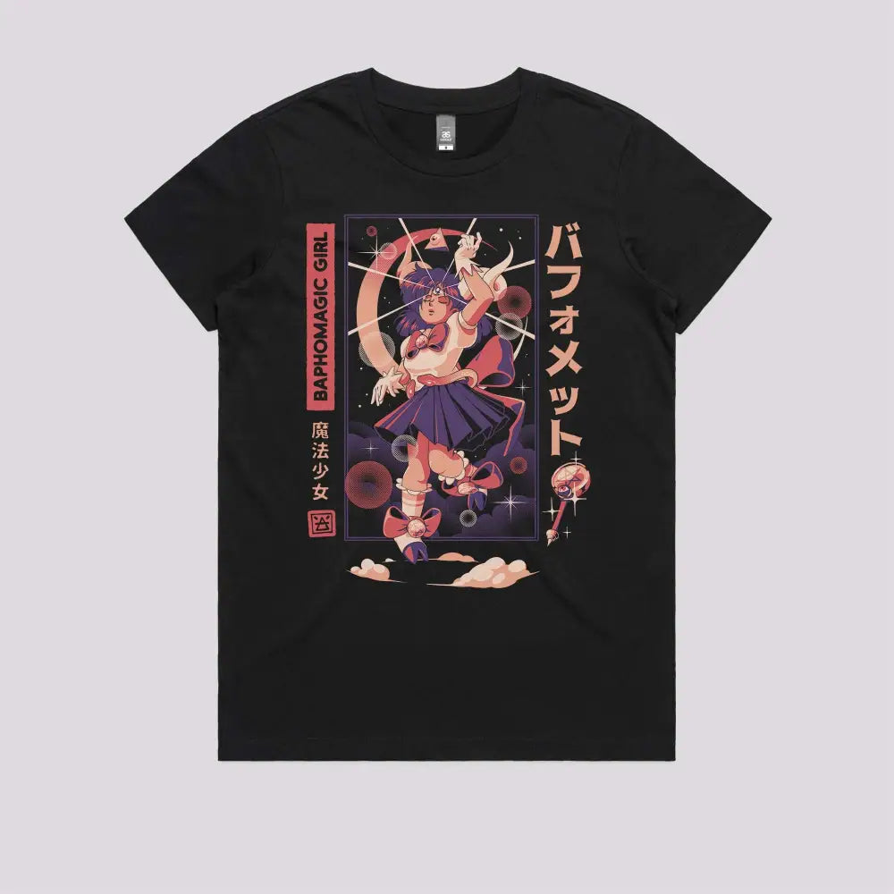 Baphomet Girl T-Shirt Hoodie, Sweatshirt | CiraTrend.com (Image 3)