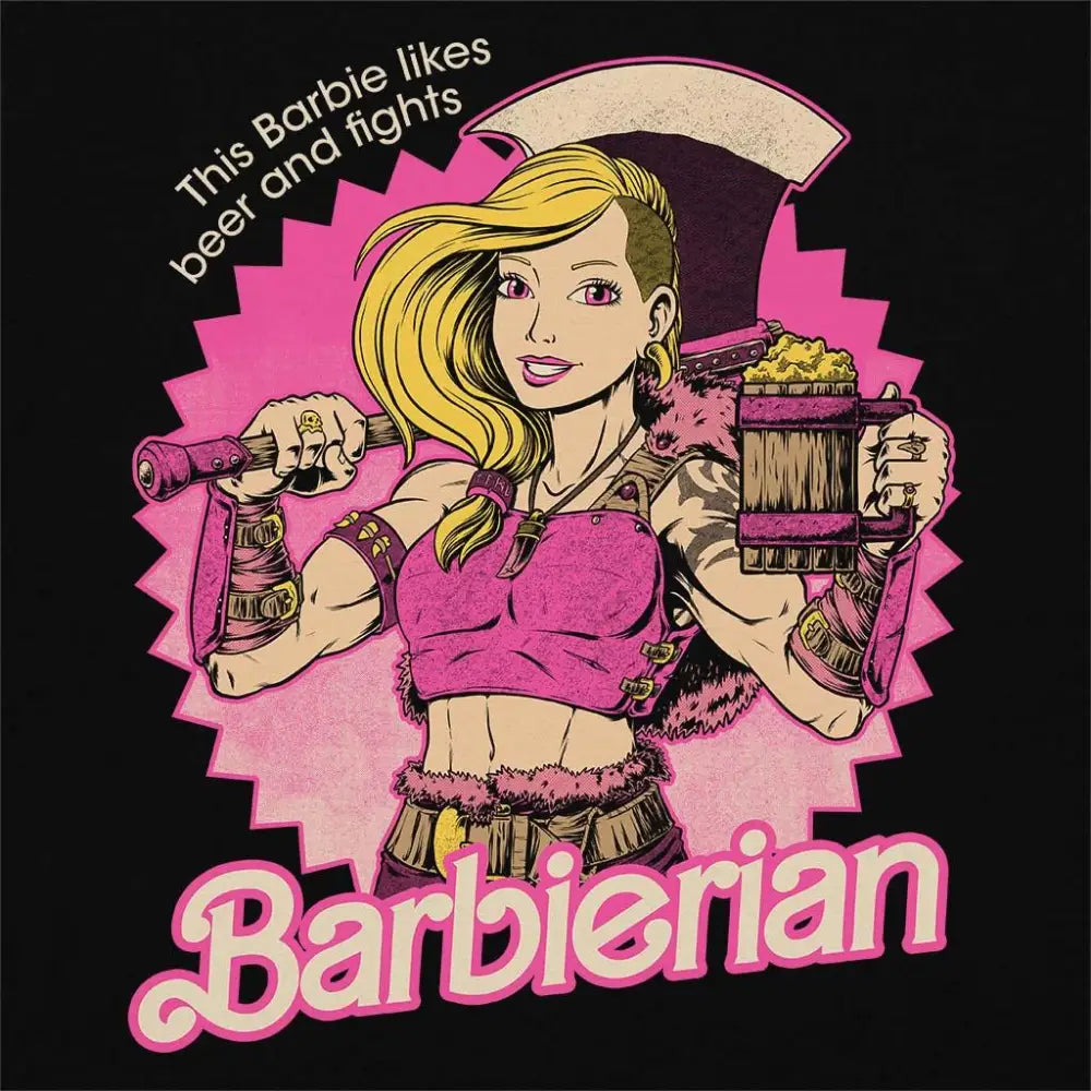 Barbarian Doll T-Shirt Hoodie, Sweatshirt | CiraTrend.com (Image 4)