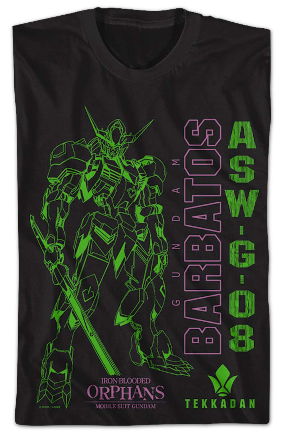 Barbatos Gundam T-Shirt Hoodie, Sweatshirt | CiraTrend.com (Image 2)