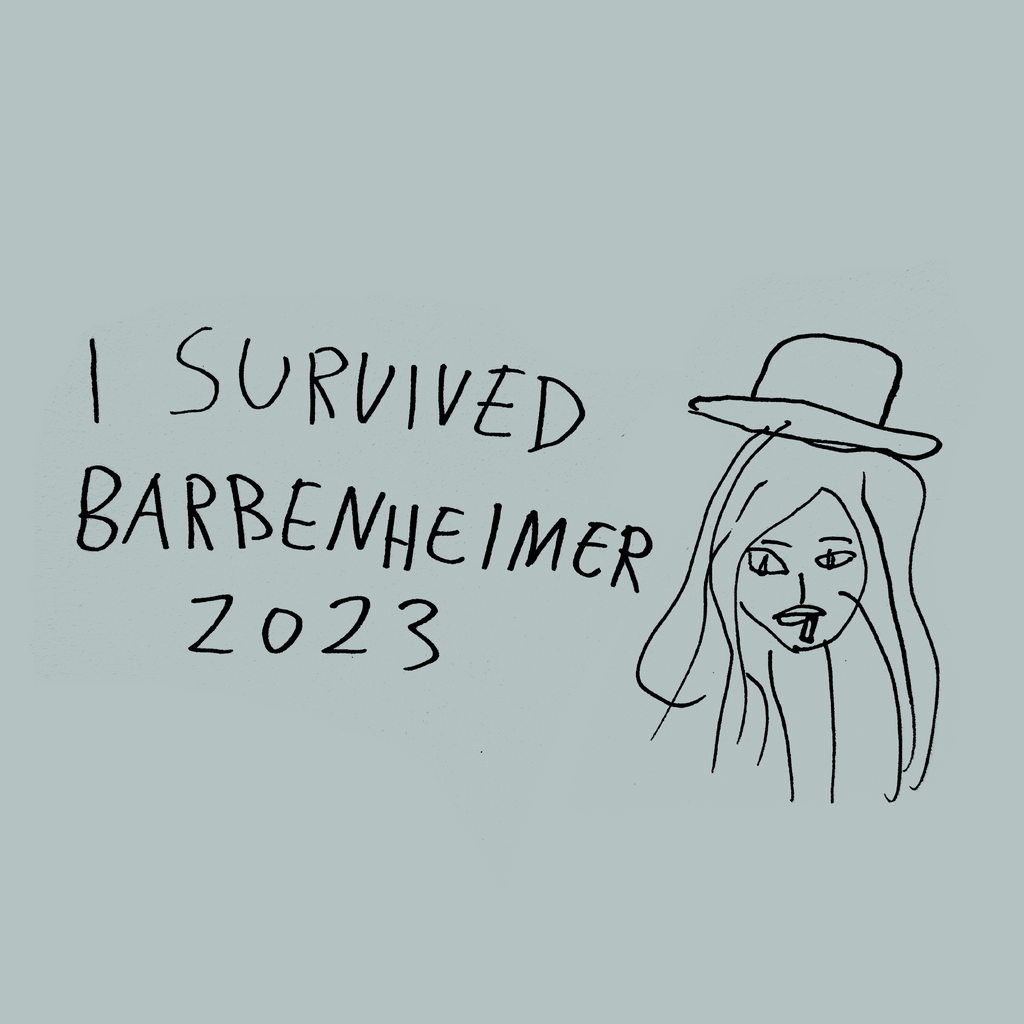 I Survived Barbenheimer Tee Hoodie, Sweatshirt | CiraTrend.com (Image 5)