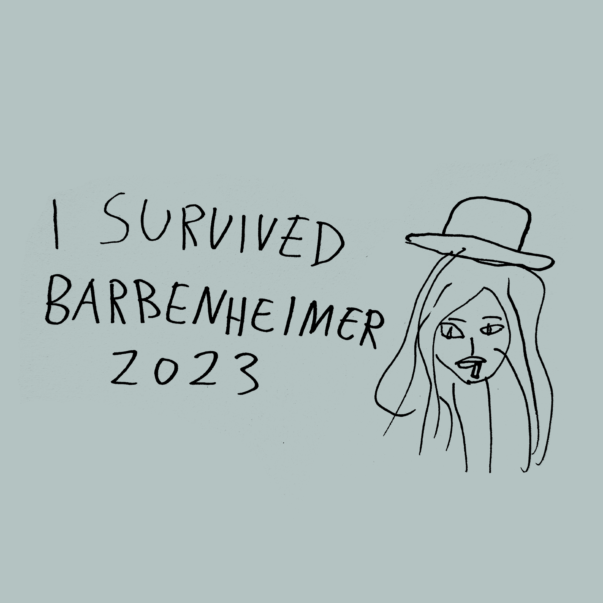 I Survived Barbenheimer Tee Hoodie, Sweatshirt | CiraTrend.com (Image 5)