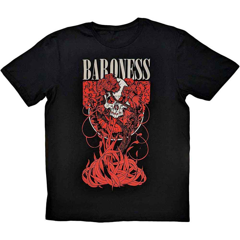 Baroness Fleur Skull Black T-Shirts, Hoodie, Sweatshirt