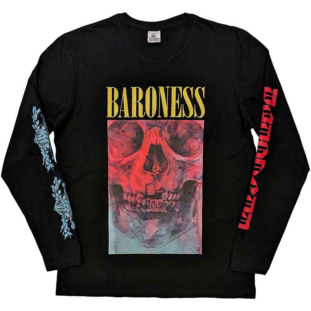Baroness Skull Tour T Shirt Hoodie, Sweatshirt | CiraTrend.com