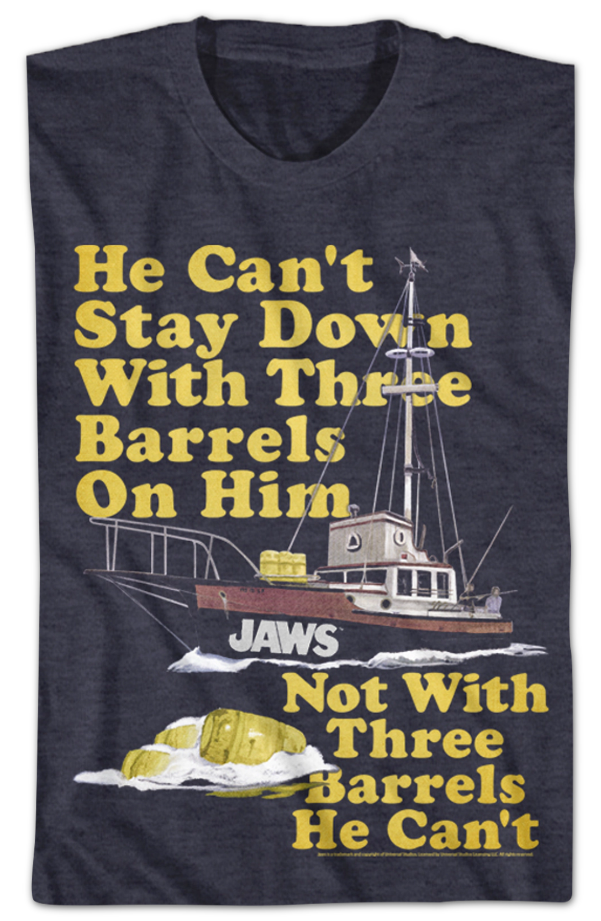 Three Barrels Jaws T-Shirt Hoodie, Sweatshirt | CiraTrend.com (Image 2)