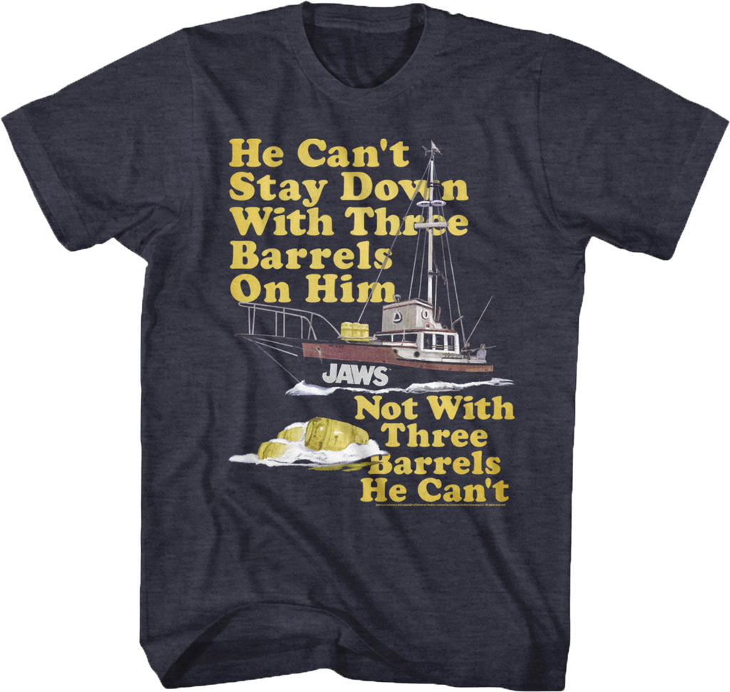 Three Barrels Jaws T-Shirt Hoodie, Sweatshirt | CiraTrend.com (Image 1)