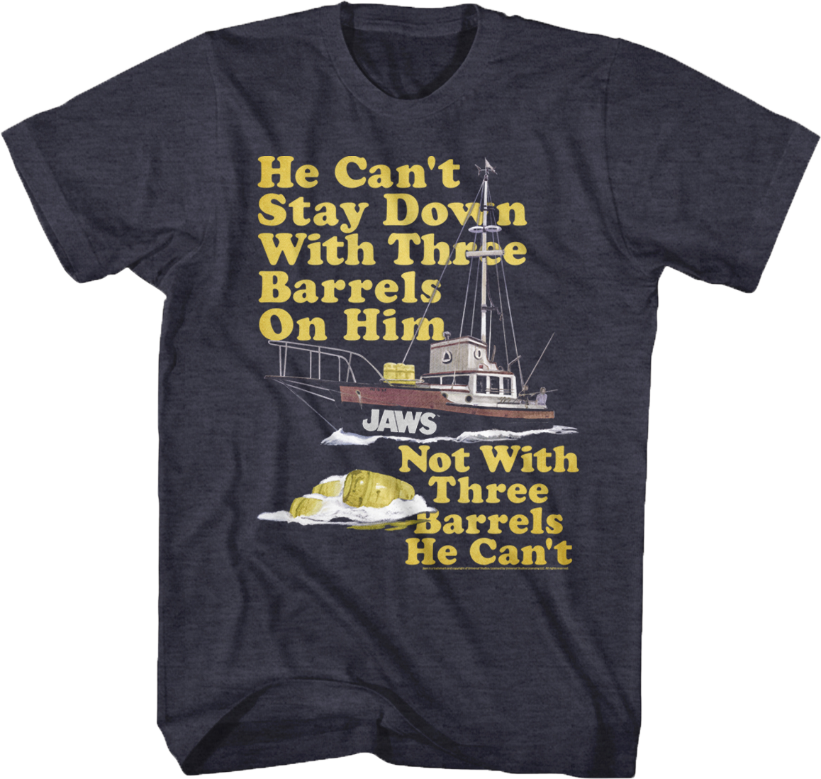 Three Barrels Jaws T-Shirt Hoodie, Sweatshirt | CiraTrend.com (Image 1)