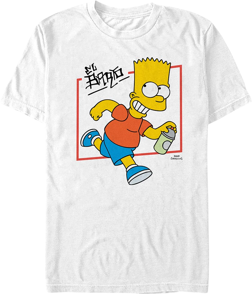 Bart Graffiti Simpsons T-Shirt Hoodie, Sweatshirt | CiraTrend.com (Image 1)