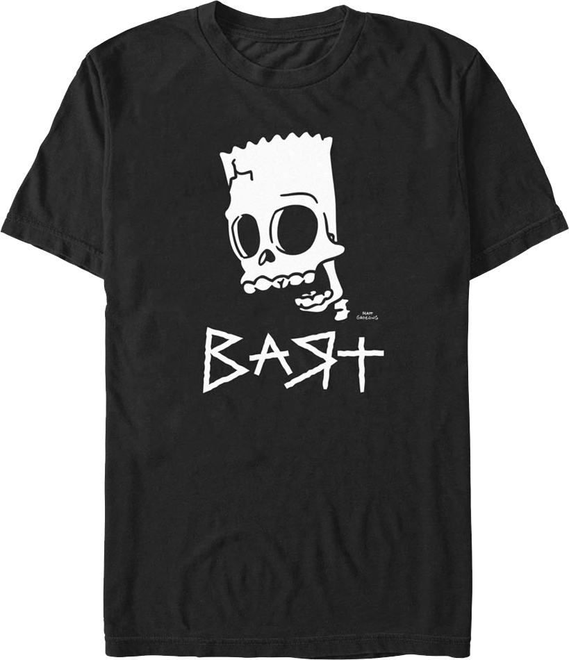 Bart Skull Simpsons T-Shirt Hoodie, Sweatshirt | CiraTrend.com (Image 1)