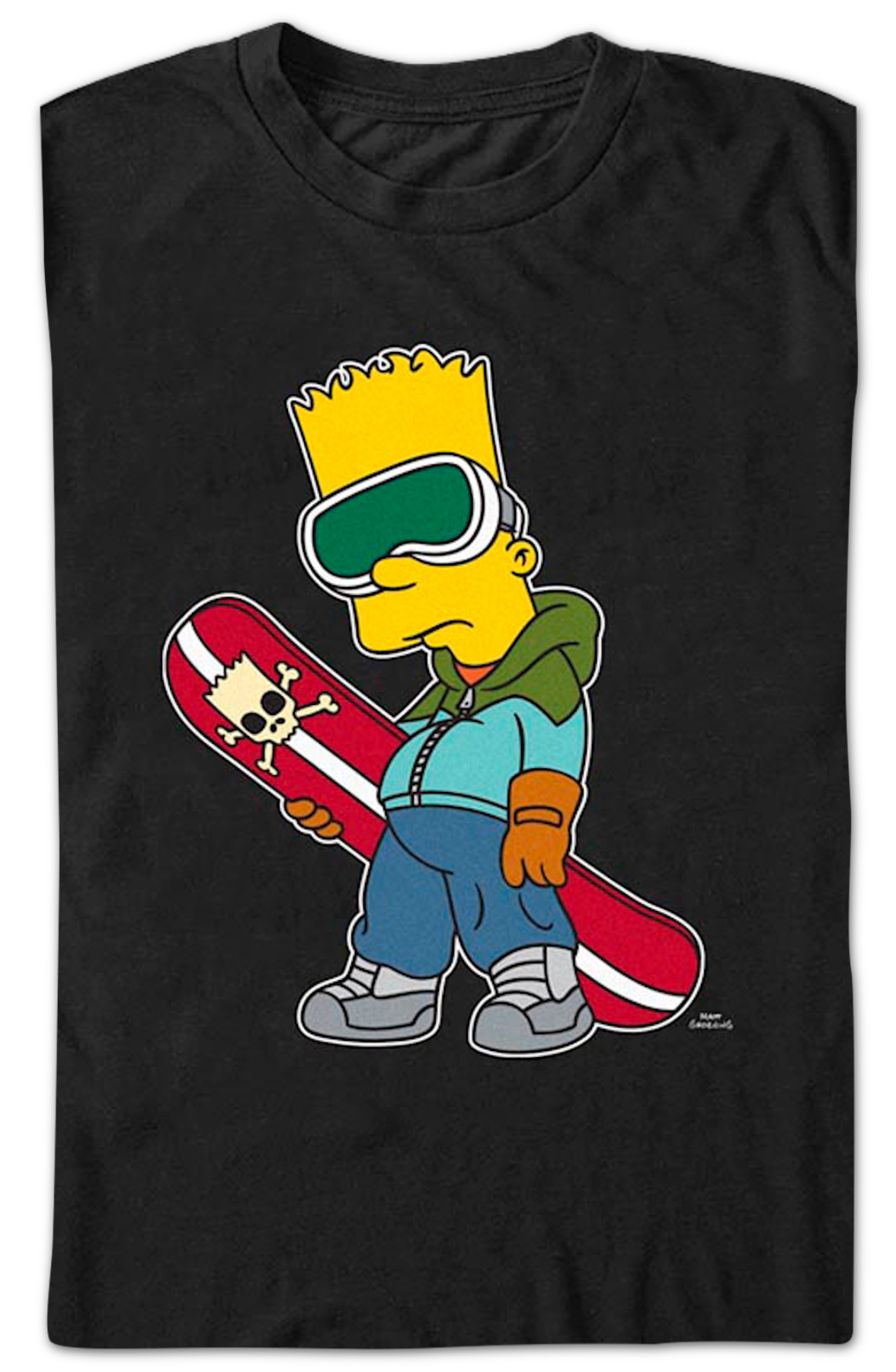 Bart's Snowboard Simpsons T-Shirt Hoodie, Sweatshirt | CiraTrend.com (Image 2)