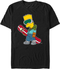 Bart's Snowboard Simpsons T-Shirt Hoodie, Sweatshirt | CiraTrend.com (Image 1)