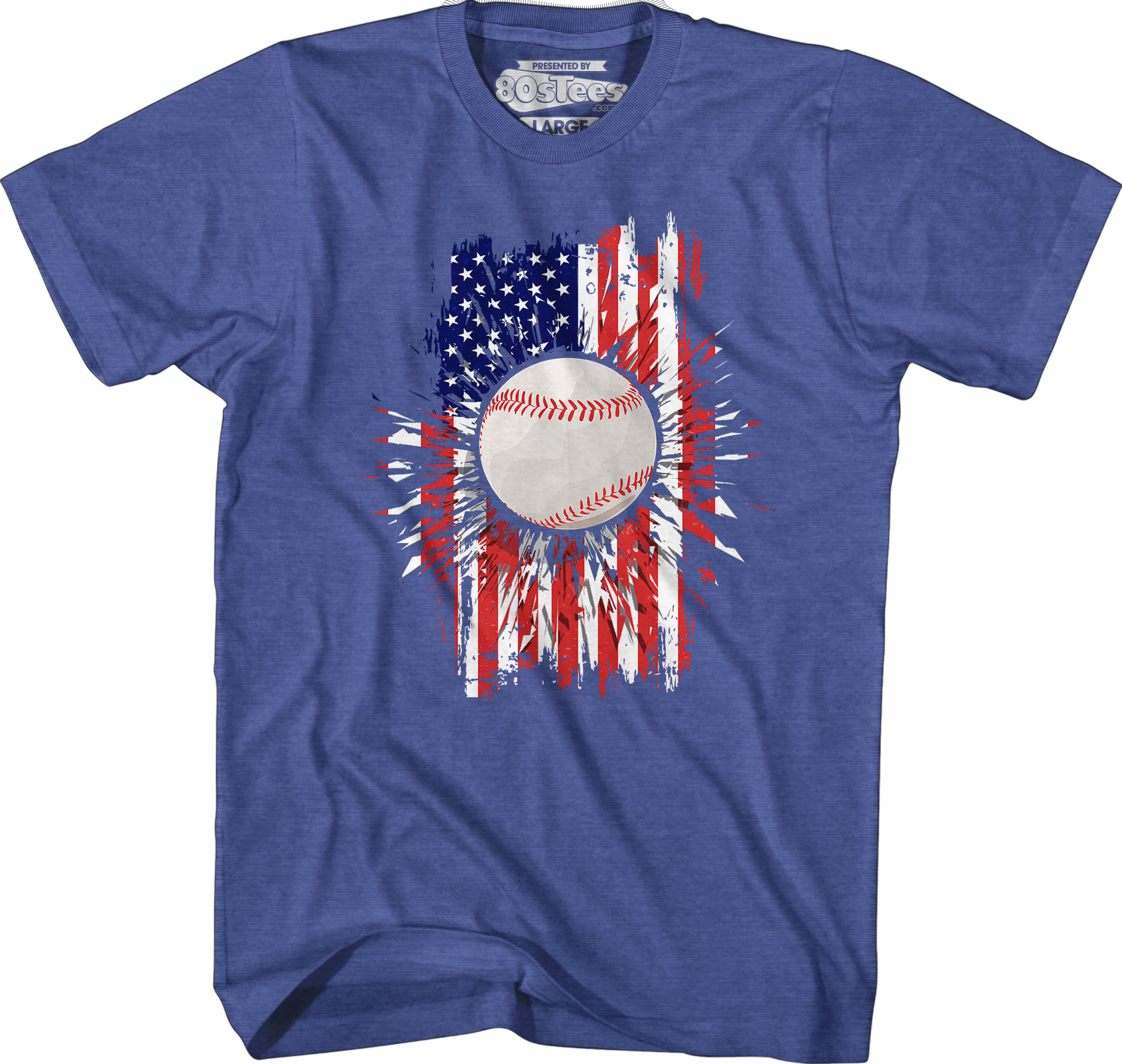 Baseball Flag T-Shirt Hoodie, Sweatshirt | CiraTrend.com (Image 4)