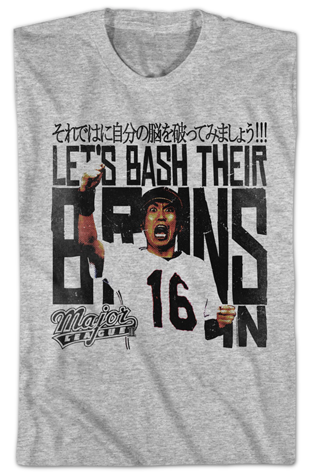 Bash Their Brains In Major League T-Shirt Hoodie, Sweatshirt | CiraTrend.com (Image 2)