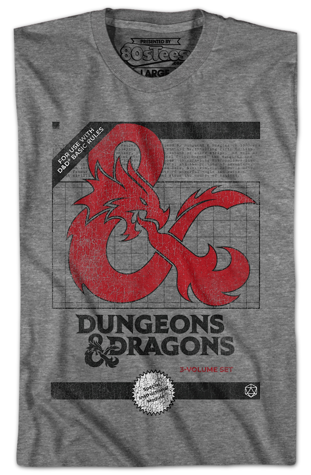 Basic Rules Dungeons & Dragons T-Shirt Hoodie, Sweatshirt | CiraTrend.com (Image 2)