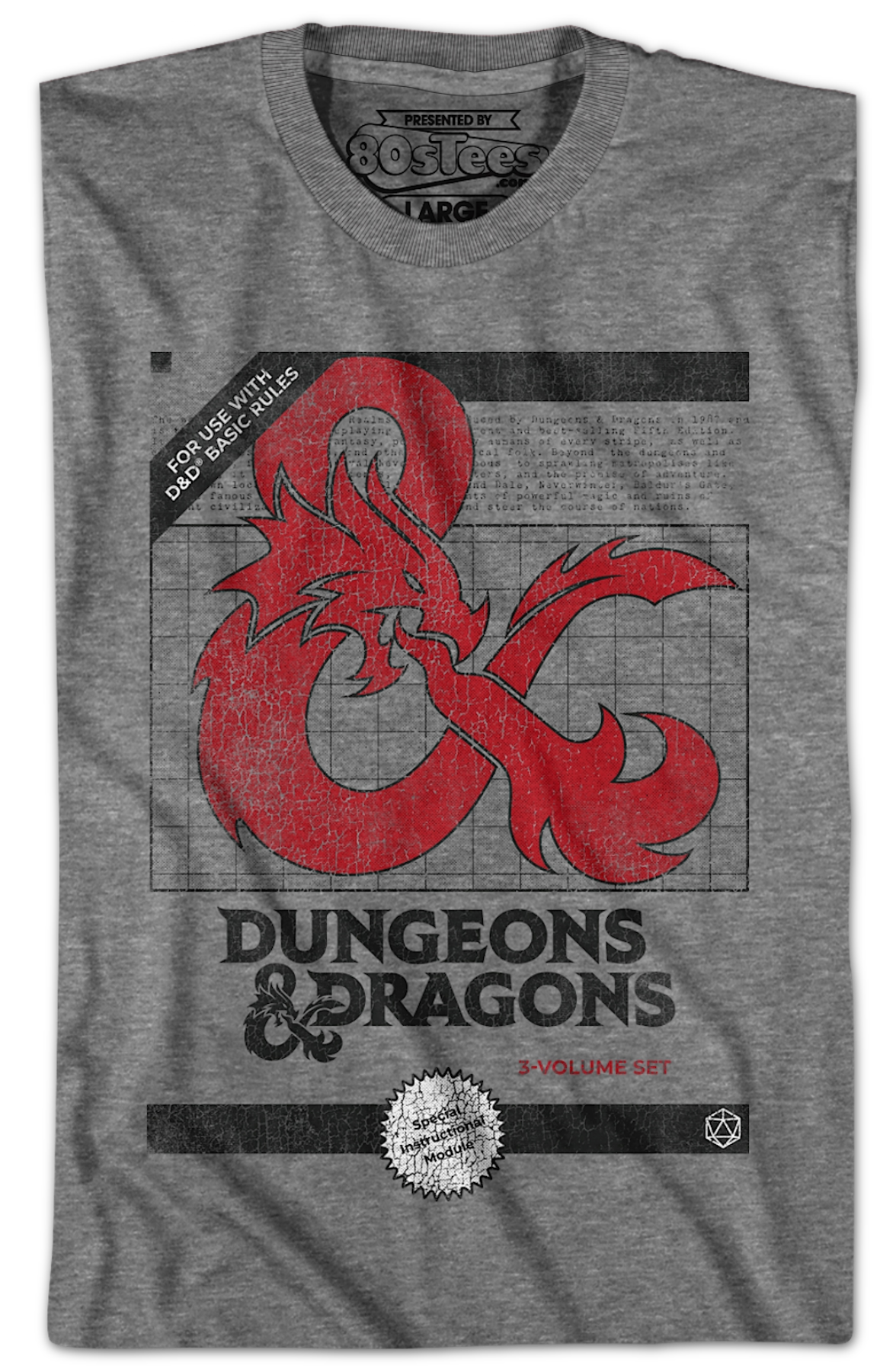 Basic Rules Dungeons & Dragons T-Shirt Hoodie, Sweatshirt | CiraTrend.com (Image 2)