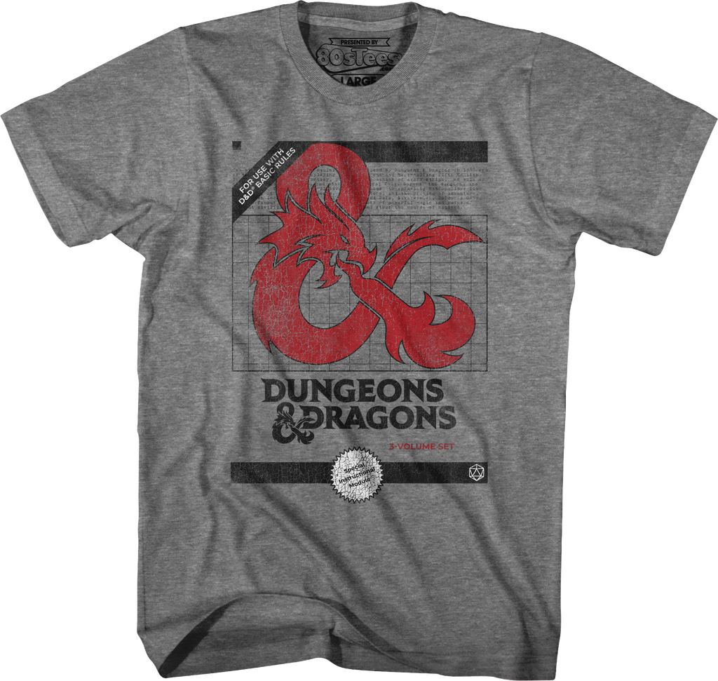 Basic Rules Dungeons & Dragons T-Shirt Hoodie, Sweatshirt | CiraTrend.com (Image 1)
