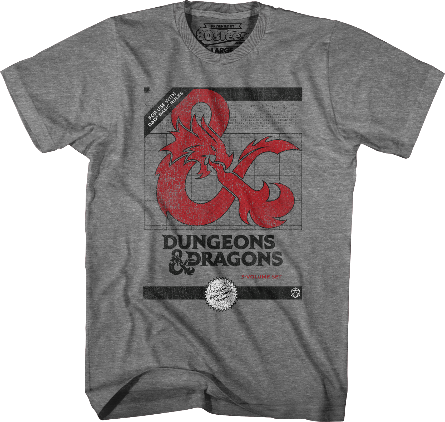 Basic Rules Dungeons & Dragons T-Shirt Hoodie, Sweatshirt | CiraTrend.com (Image 1)