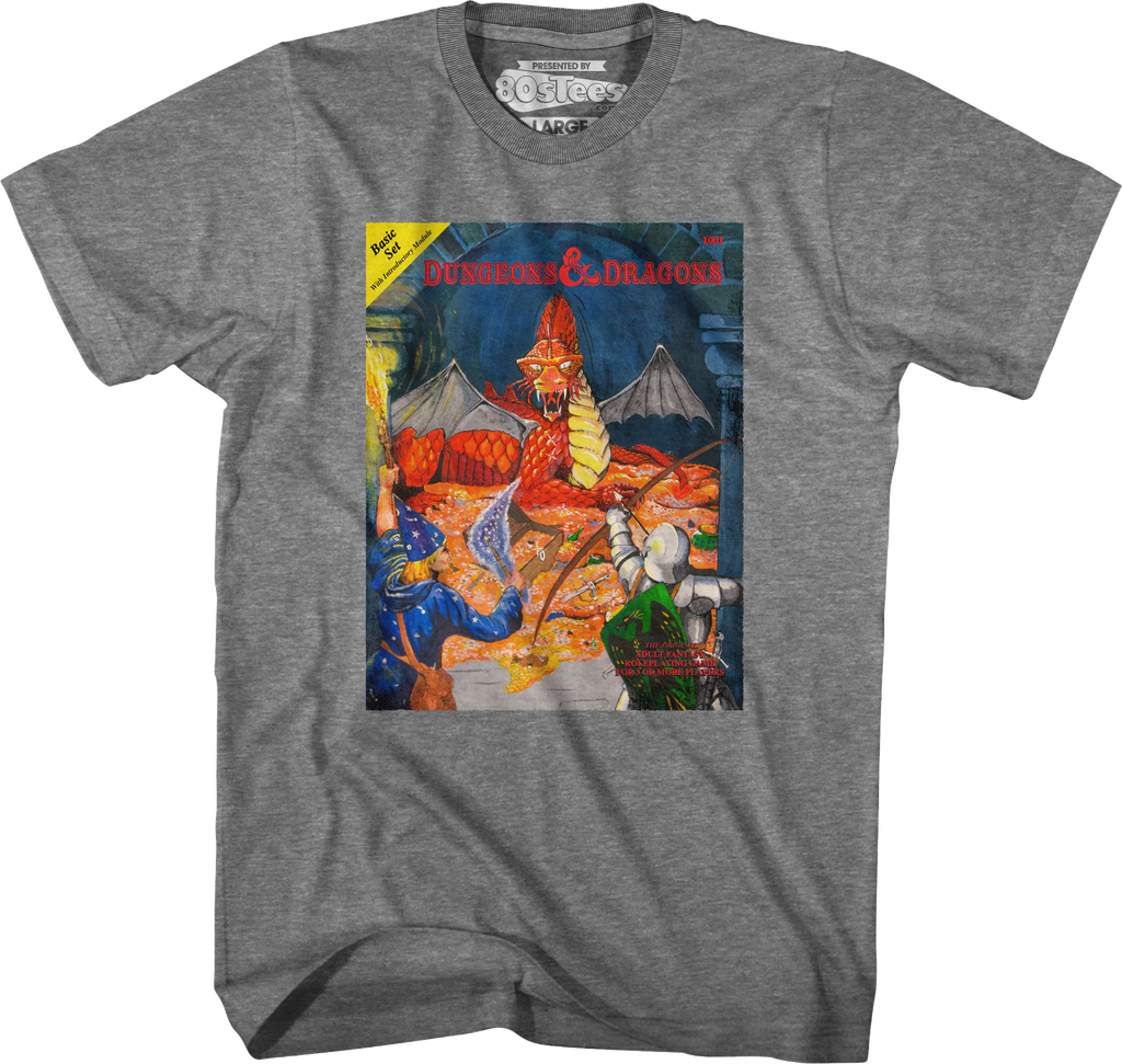 Basic Set Dungeons & Dragons T-Shirt Hoodie, Sweatshirt | CiraTrend.com (Image 1)