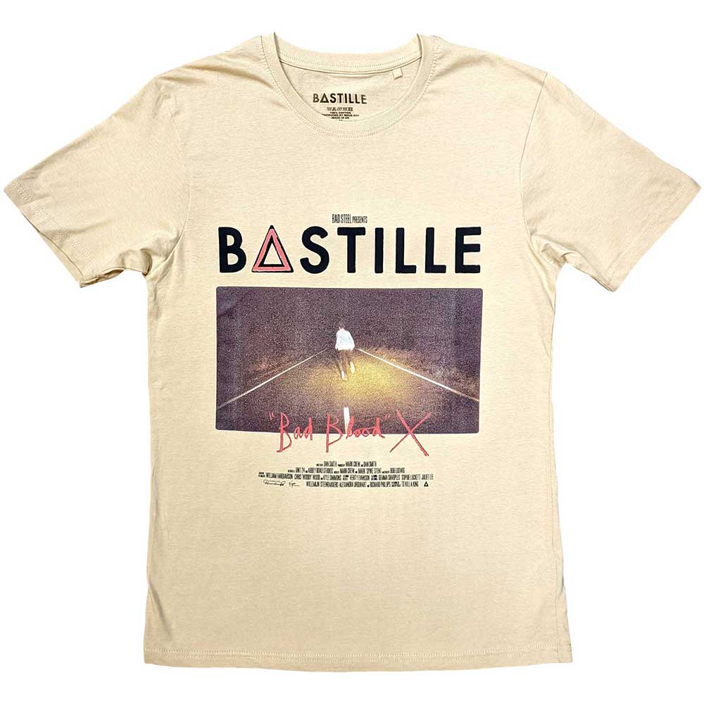 Bastille Bad Blood T Shirt Natural Hoodie, Sweatshirt | CiraTrend.com
