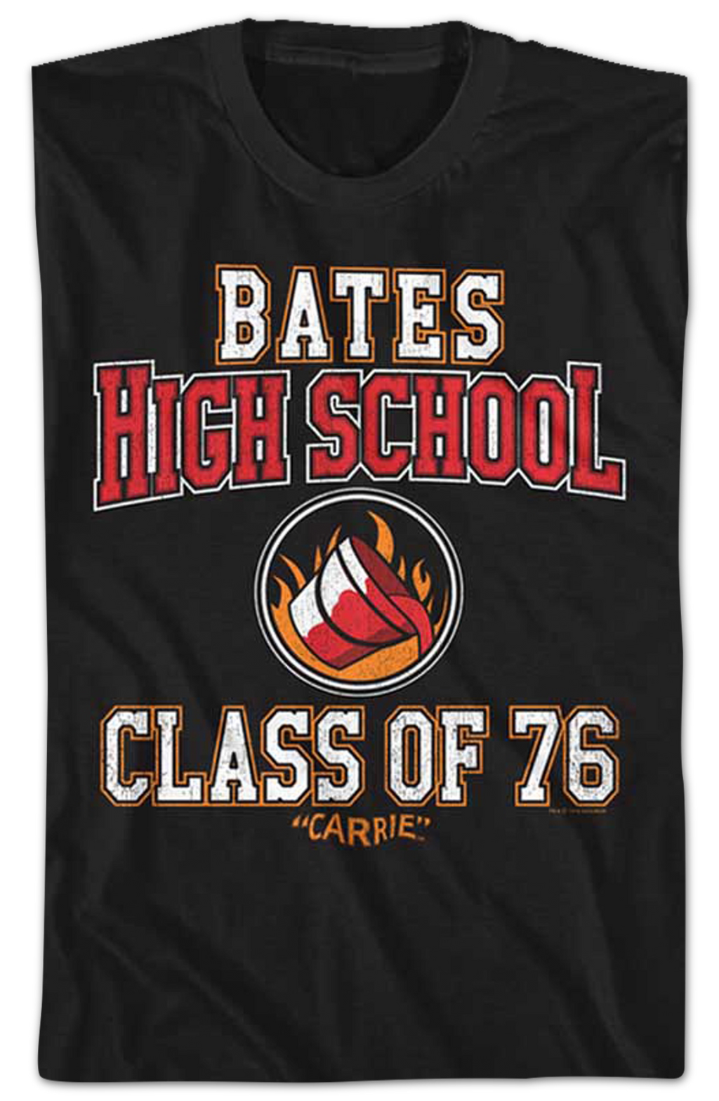 Bates High School Class Of 76 Carrie T-Shirt Hoodie, Sweatshirt | CiraTrend.com (Image 2)
