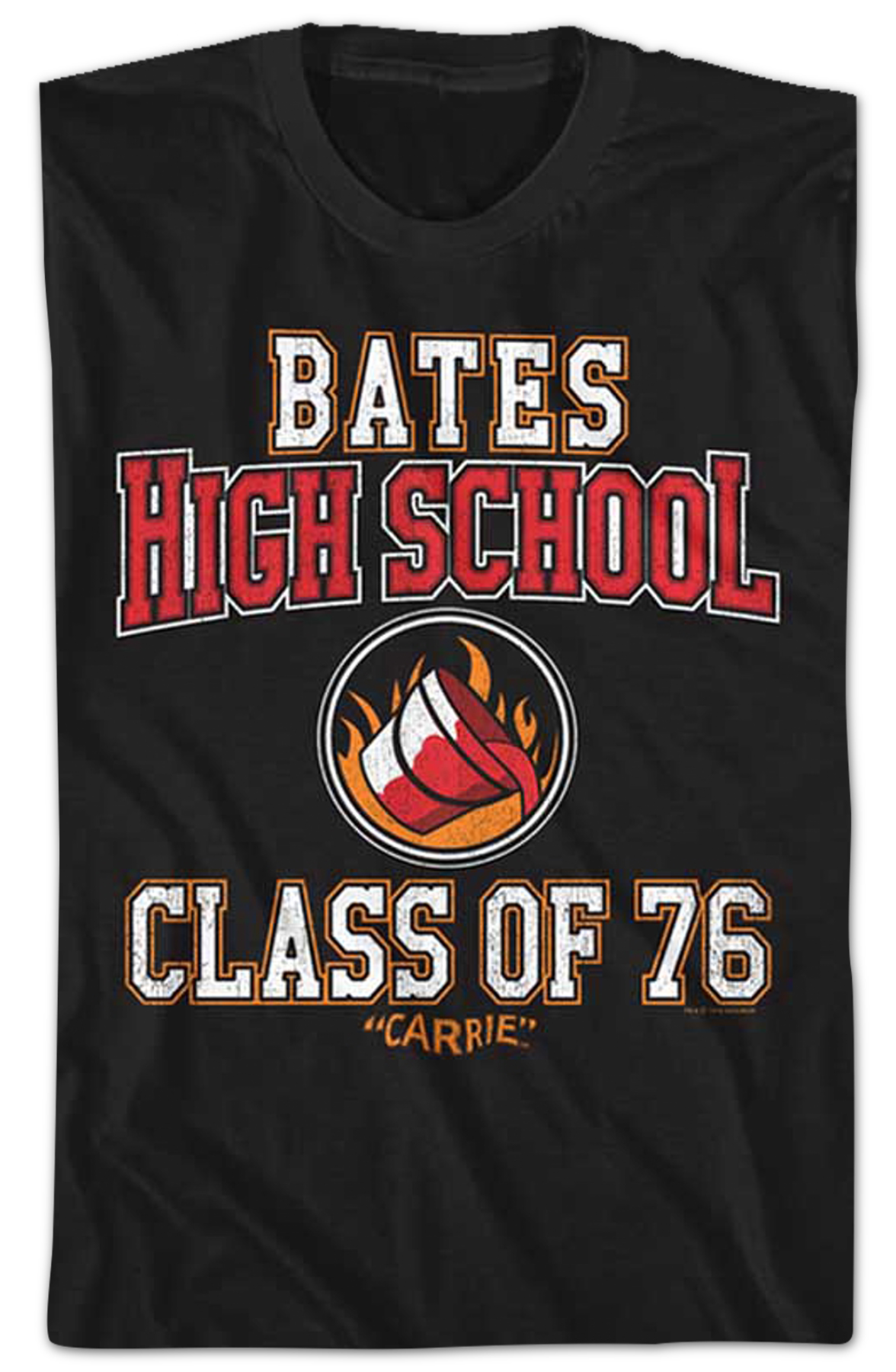 Bates High School Class Of 76 Carrie T-Shirt Hoodie, Sweatshirt | CiraTrend.com (Image 2)