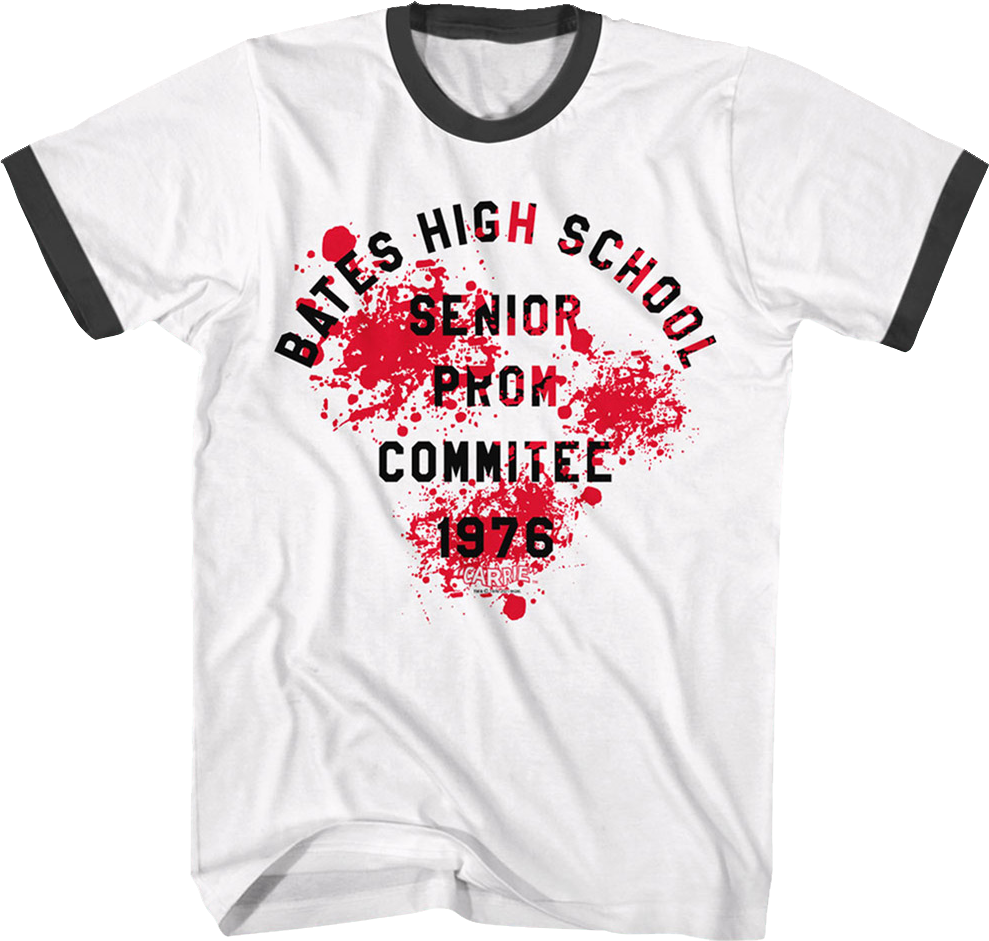 Bates High School Senior Prom Committee Carrie Ringer Shirt Hoodie, Sweatshirt | CiraTrend.com (Image 1)