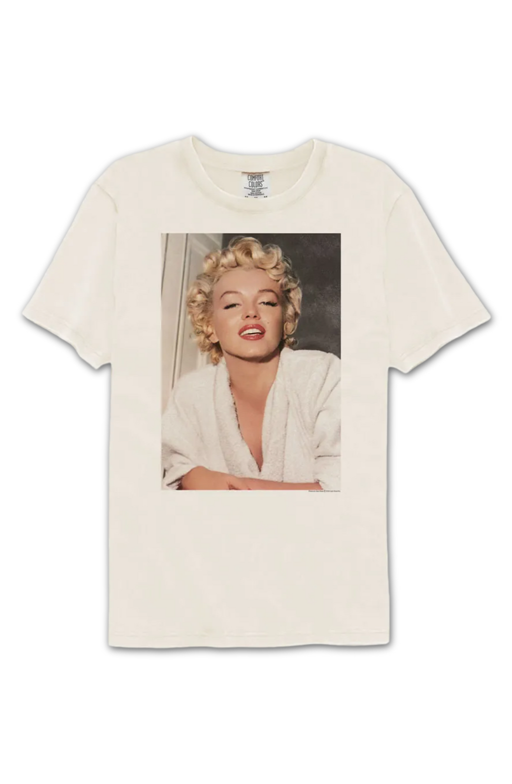Bathrobe Photo Marilyn Monroe Comfort Colors Brand T-Shirt Hoodie, Sweatshirt | CiraTrend.com (Image 2)