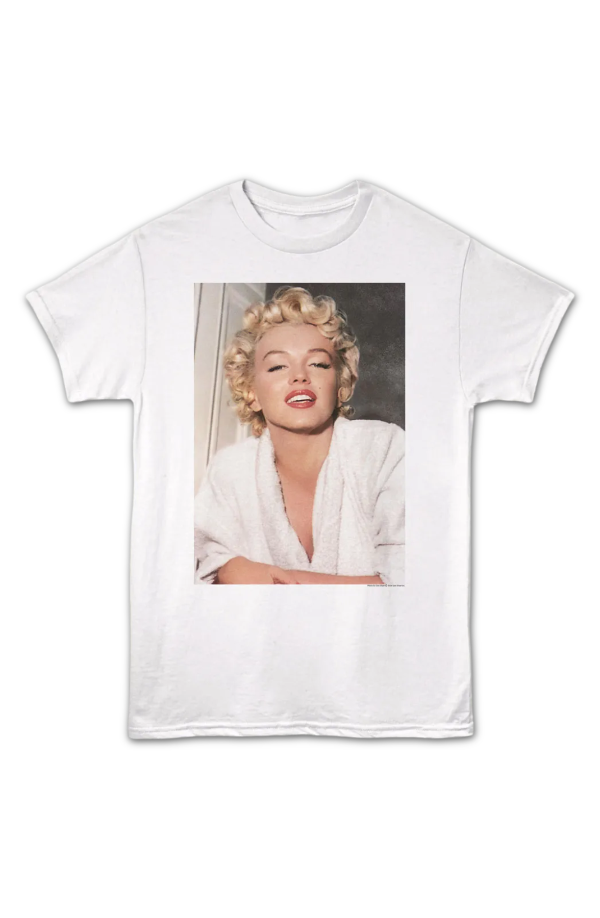 Bathrobe Photo Marilyn Monroe T-Shirt Hoodie, Sweatshirt | CiraTrend.com (Image 2)