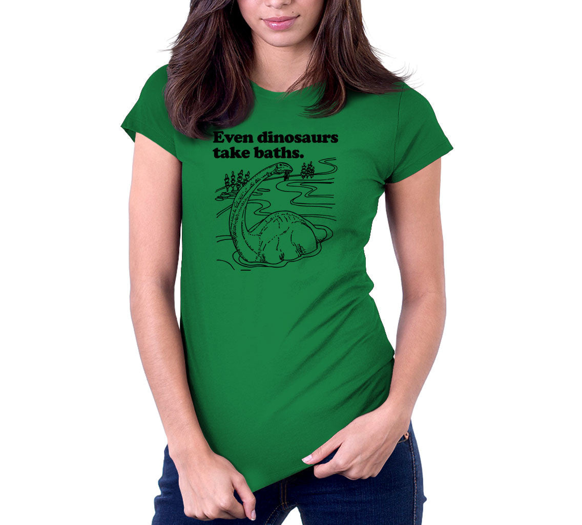 Even Dinosaurs Take Baths T-Shirt Hoodie, Sweatshirt | CiraTrend.com (Image 4)