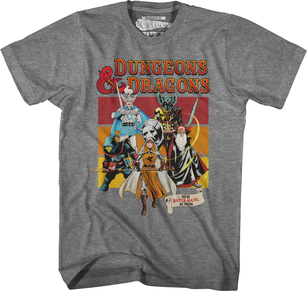 Battle-Matic Action Dungeons & Dragons T-Shirt Hoodie, Sweatshirt | CiraTrend.com (Image 1)