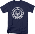 Battlestar Pegasus Badge Battlestar Galactica T-Shirt Hoodie, Sweatshirt | CiraTrend.com (Image 1)