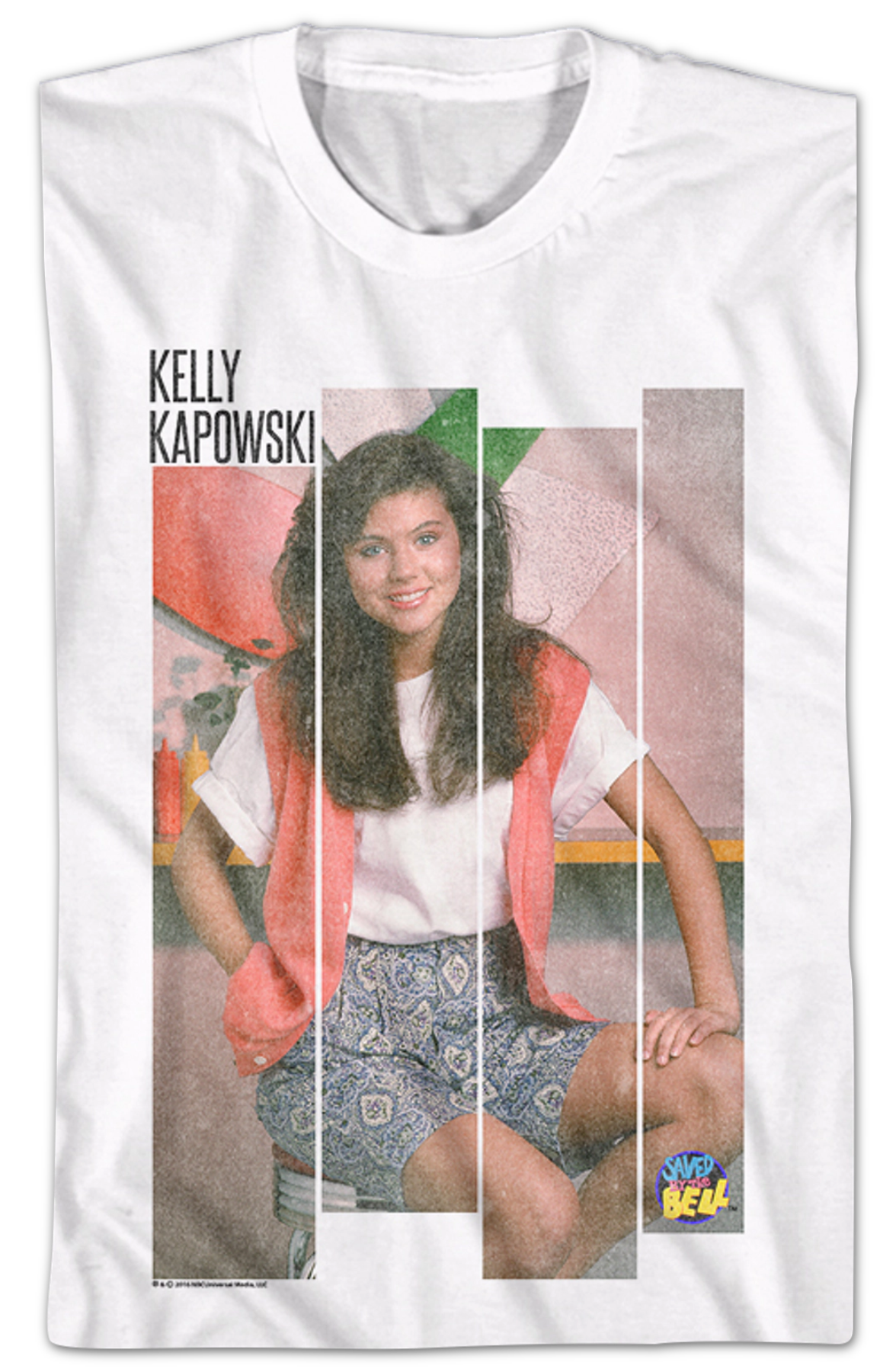 Bayside Blocks Kelly Kapowski Saved By The Bell T-Shirt Hoodie, Sweatshirt | CiraTrend.com (Image 2)