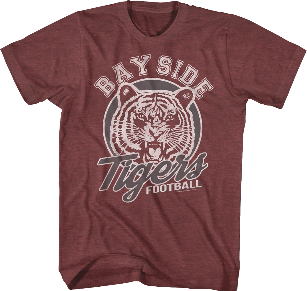 Bayside Tigers Football Saved By The Bell T-Shirt Hoodie, Sweatshirt | CiraTrend.com (Image 1)