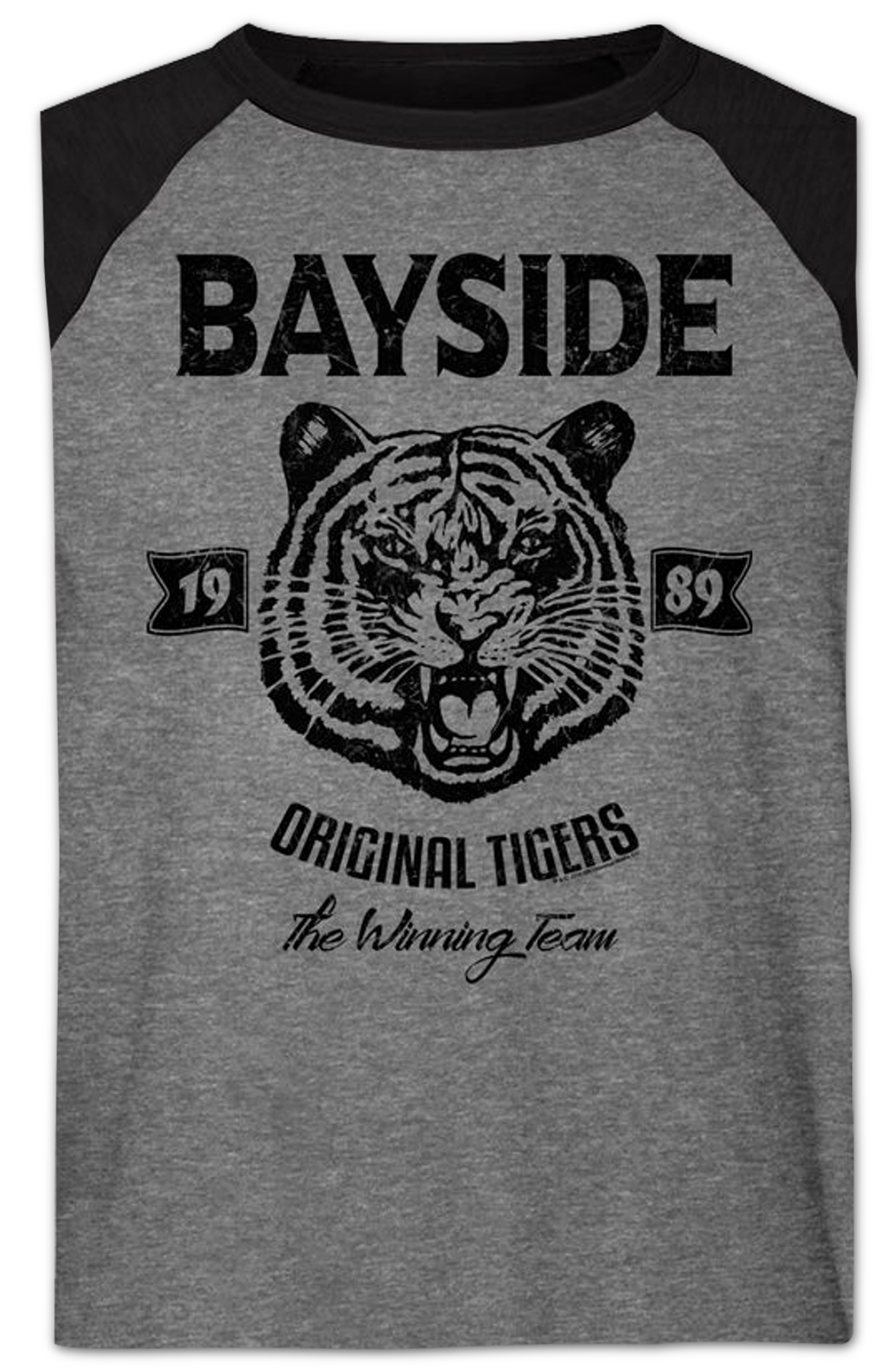 Bayside Tigers Saved By The Bell Raglan Baseball Shirt Style001 Hoodie, Sweatshirt | CiraTrend.com (Image 2)