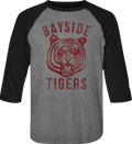 Bayside Tigers Saved By The Bell Raglan Baseball Shirt Hoodie, Sweatshirt | CiraTrend.com