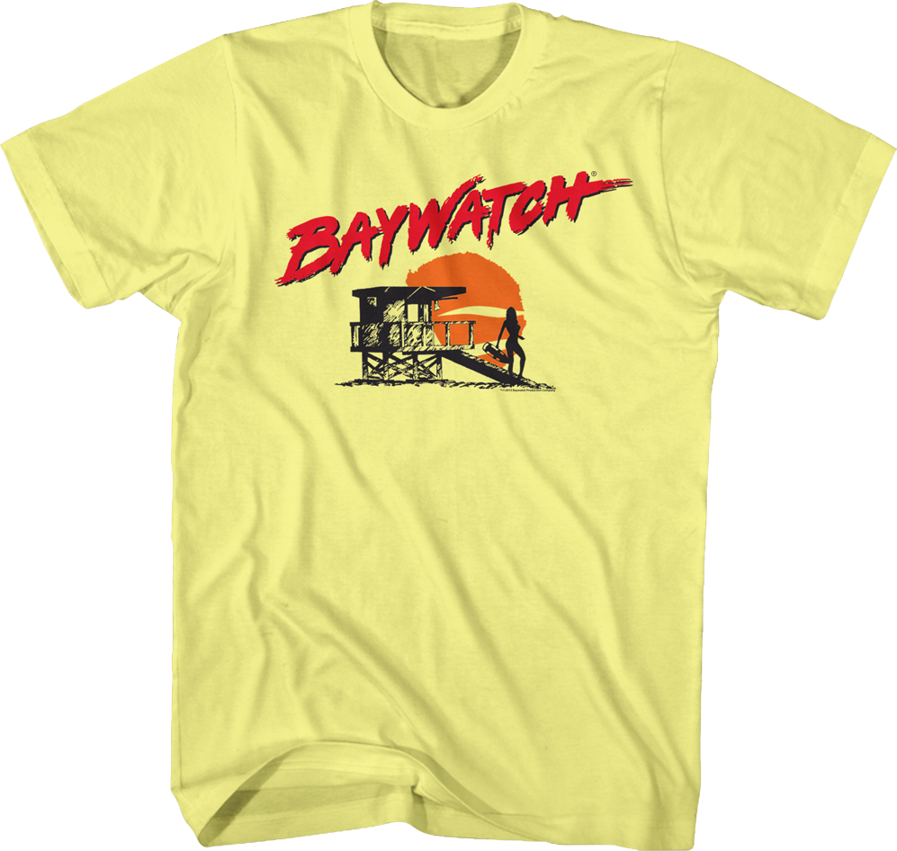 Baywatch Beach T-Shirt Hoodie, Sweatshirt | CiraTrend.com (Image 1)