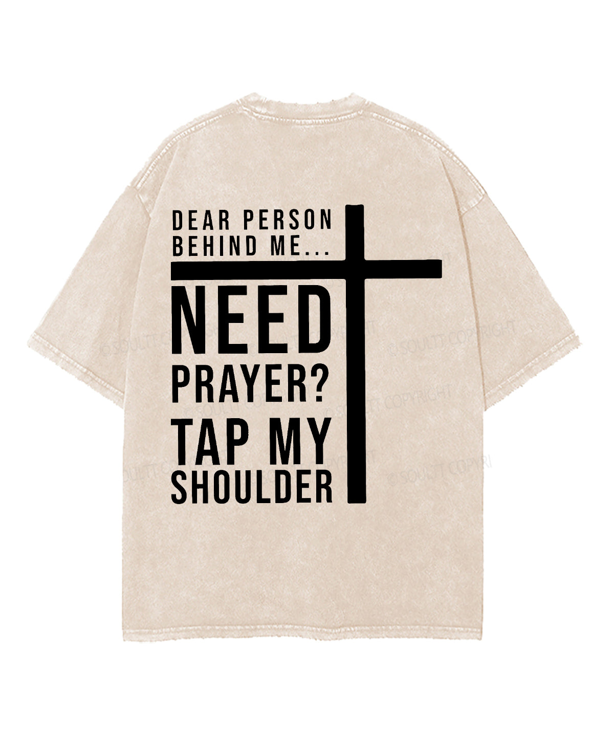 Dear Person Behind Me Double Sided Washed Christian T-Shirts, Hoodie, Sweatshirt