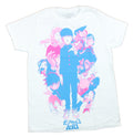 Mob Psycho 100 Mens T-Shirt - Blue Tinted Mob Psycho Surrounded Hoodie, Sweatshirt | CiraTrend.com