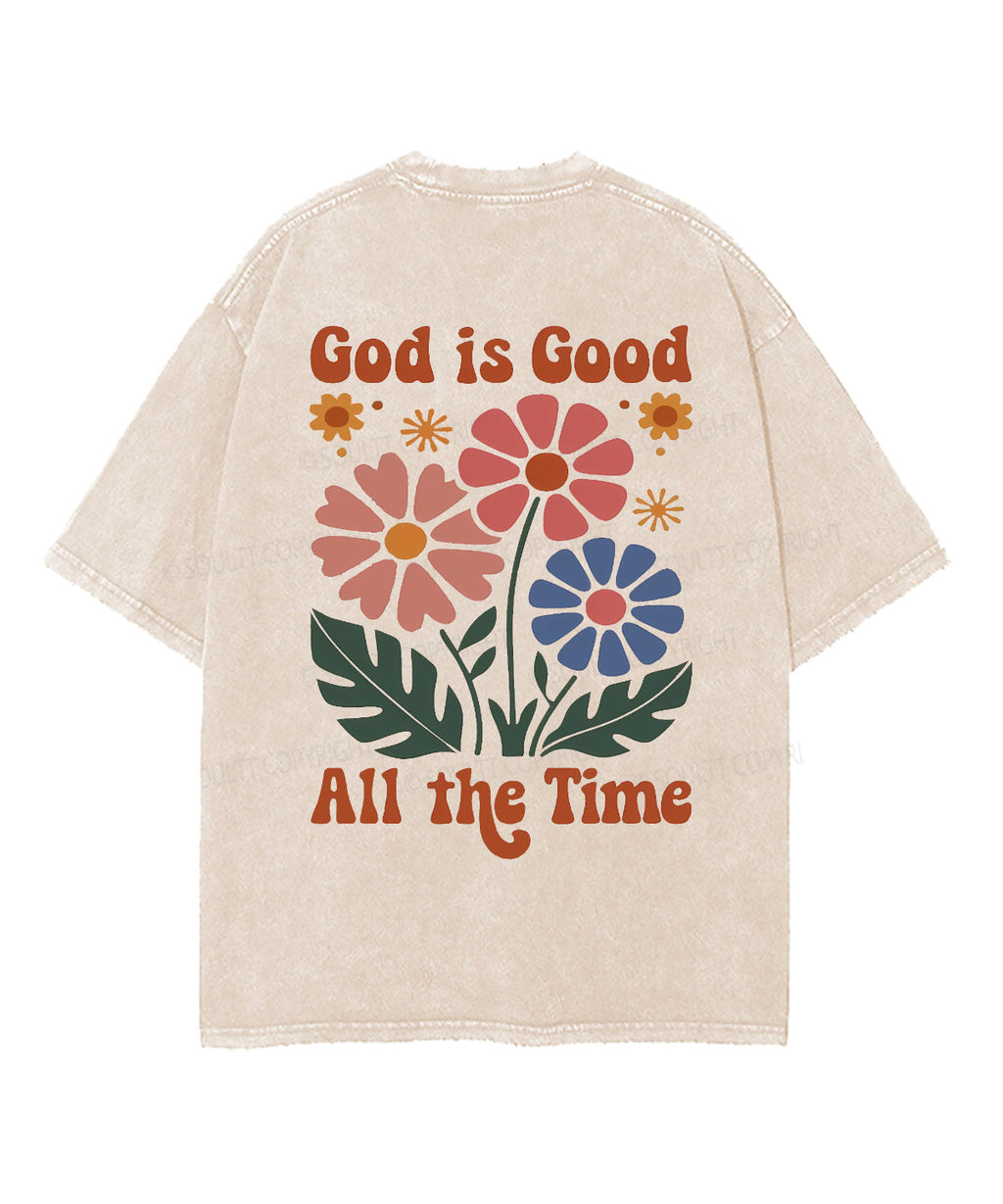 God Is Good Double Sided Unisex Washed Christian T-shirt Style003 Hoodie, Sweatshirt | CiraTrend.com (Image 4)