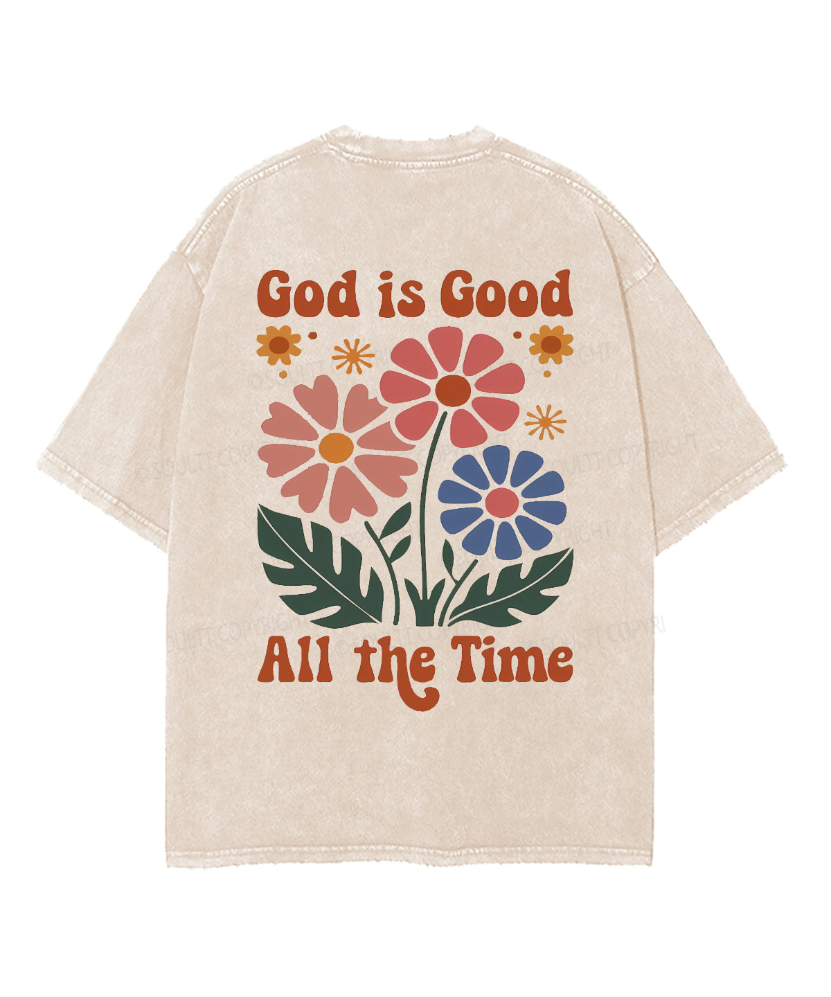 God Is Good Double Sided Unisex Washed Christian T-shirt Style003 Hoodie, Sweatshirt | CiraTrend.com (Image 4)