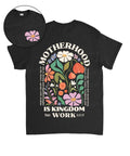 Motherhood Is Kingdom Work Double Sided Unisex Cotton Christian T-Shirt Style006 Hoodie, Sweatshirt | CiraTrend.com (Image 1)