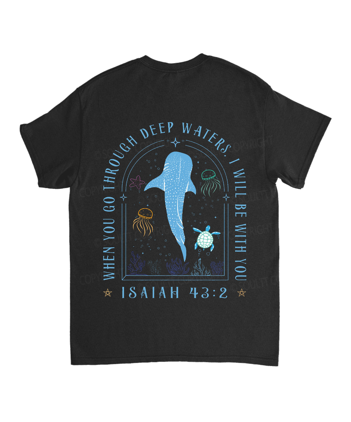 I Will Be With You Double Sided Unisex Cotton Christian T-Shirt Style007 Hoodie, Sweatshirt | CiraTrend.com (Image 5)