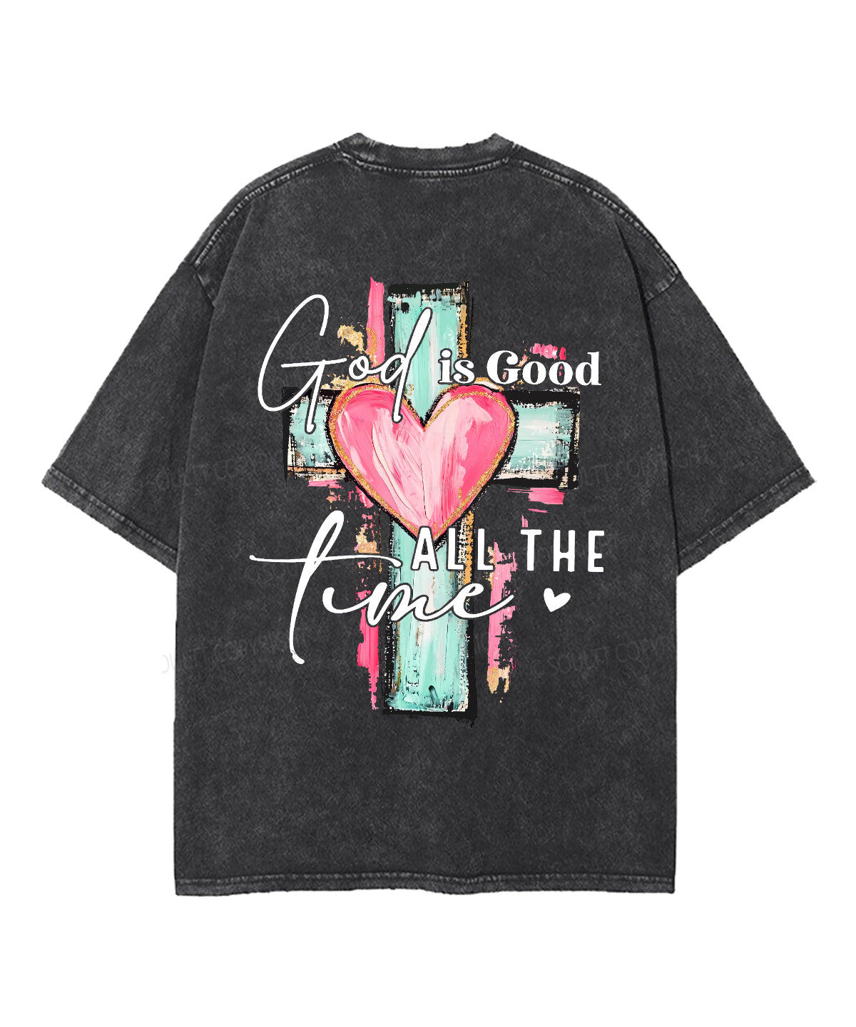 Good Is God Double Sided Washed Christian T-Shirts, Hoodie, Sweatshirt