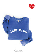 Surf Club  Plus Graphic Sweatshirt
