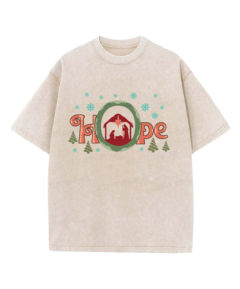 His Hope Washed Christian T-Shirts, Hoodie, Sweatshirt