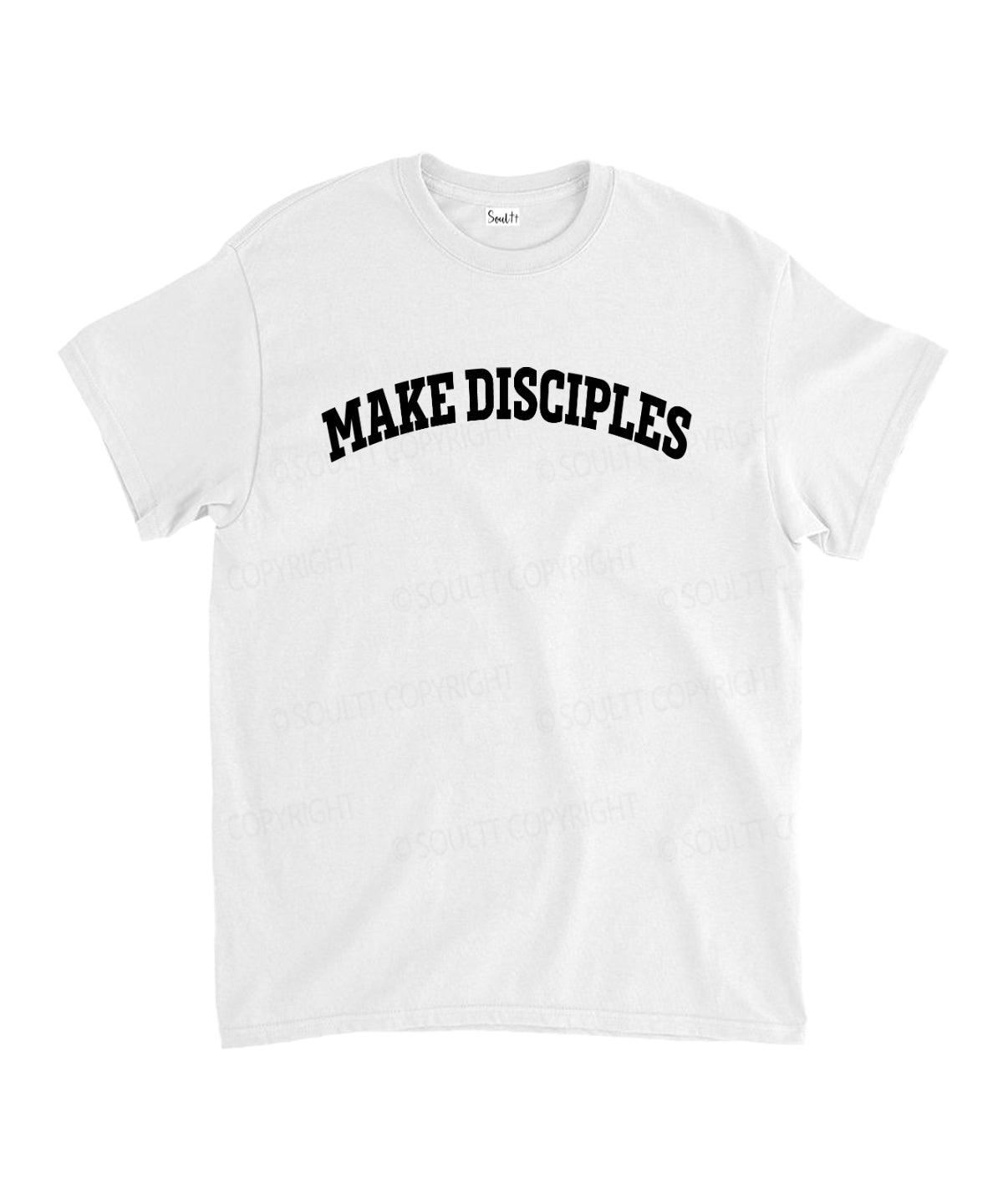 Make Disciples Double Sided Unisex Cotton Christian T-Shirt Hoodie, Sweatshirt | CiraTrend.com (Image 4)