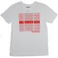 One Punch Man Mens T-Shirt - Name Drop Design in Red Hoodie, Sweatshirt | CiraTrend.com