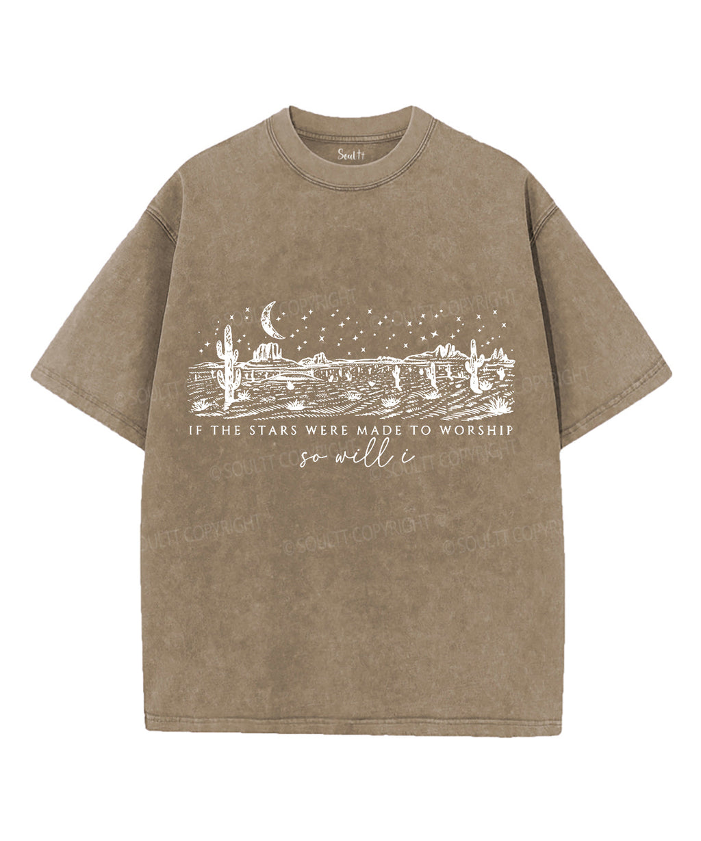 So Will I Unisex Washed Christian T-shirt Hoodie, Sweatshirt | CiraTrend.com (Image 5)
