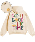 God Is Good All The Time Double Sided Cotton Christian Hoodie T-Shirts, Sweatshirt | CiraTrend.com (Image 1)