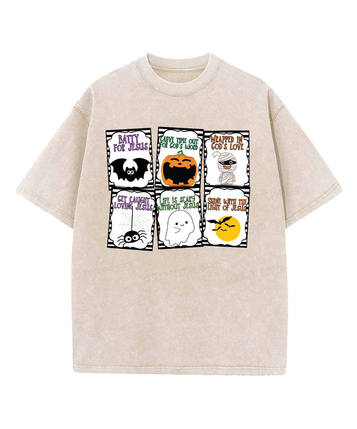 Batty For Jesus Washed Christian T-shirt Hoodie, Sweatshirt | CiraTrend.com (Image 4)