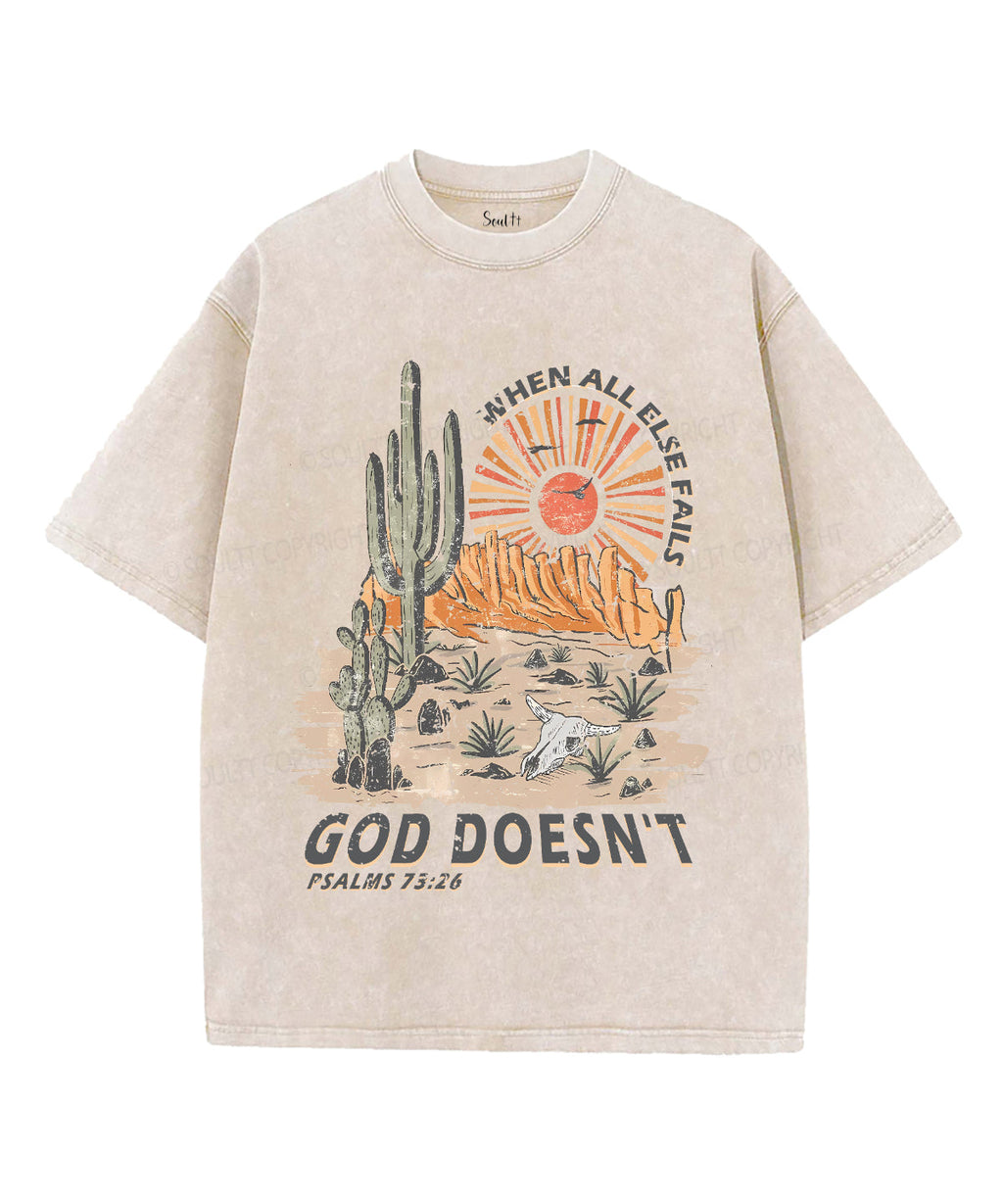 When All Else Fails Unisex Washed Christian T-shirt Style001 Hoodie, Sweatshirt | CiraTrend.com (Image 4)